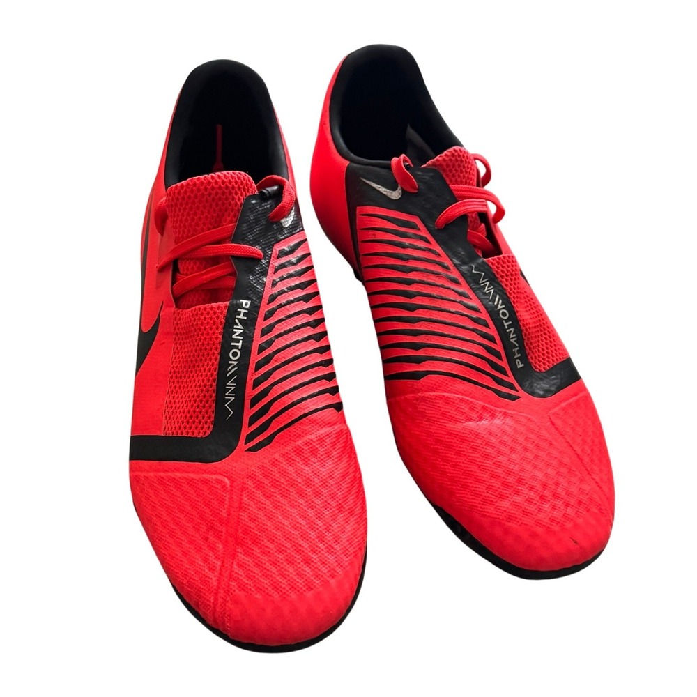 Nike Phantom Venom Academy FG Soccer Cleats Crimson Black AO0566-600 Mens 9